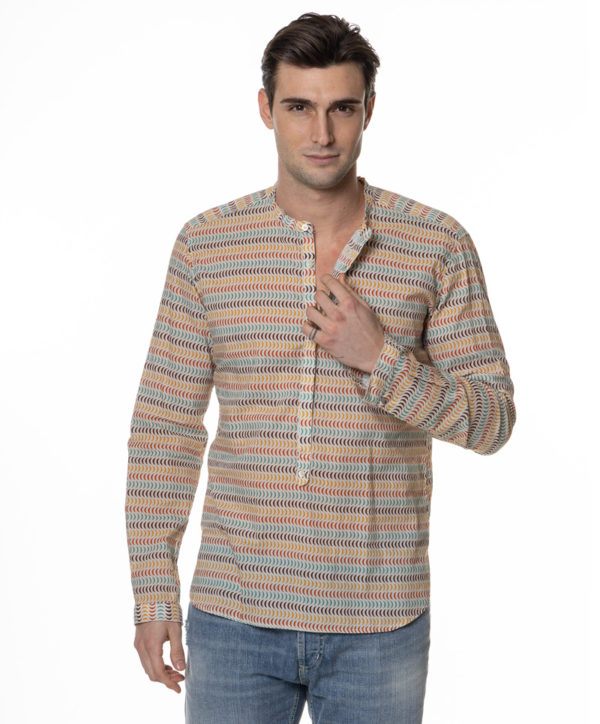 OFFICINA36 CAMICIA OF3926LOUP BEI-3