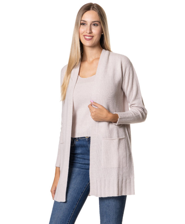 A-ROVESCIO CARDIGAN RVD6116 NUD-3