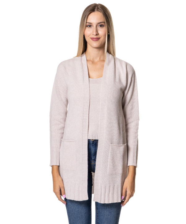 A-ROVESCIO CARDIGAN RVD6116 NUD-1