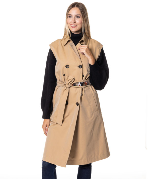 BAZAR DELUXE CAPPOTTO BZDSP243400 BEI-4