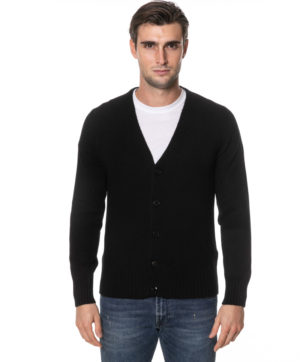 BORGO DEL FILO CARDIGAN BE542371 NER-1