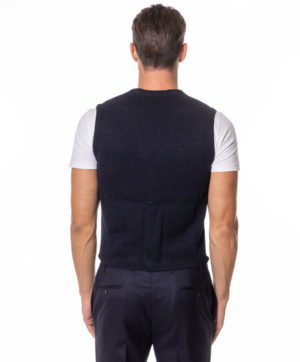 BORGO DEL FILO GILET BE543541 BLU-2