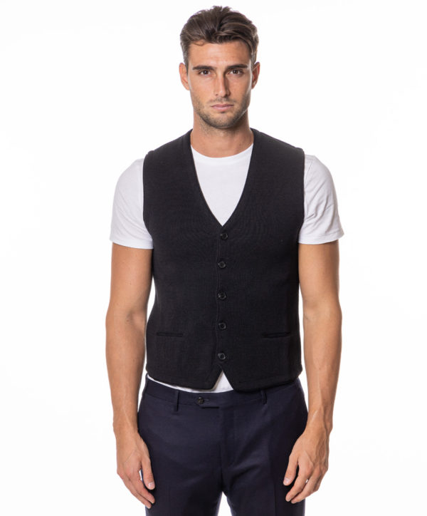 BORGO DEL FILO GILET BE543541 NER-1