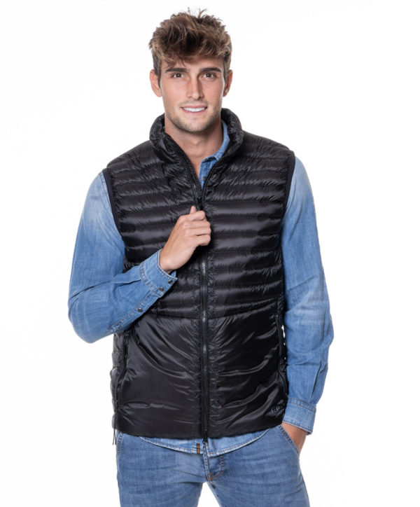 C.P. COMPANY GILET CPOW010A NER-3