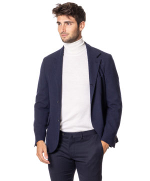 CORNELIANI GIACCA CR253816204 BLU-3