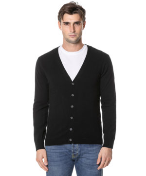 DANIELE FIESOLI CARDIGAN DFW220031 NER-1