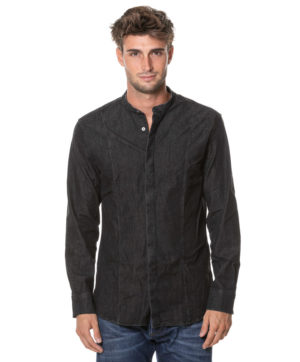 DONDUP CAMICIA DUC315SDS0258 NER-1