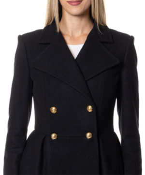 ELISABETTA FRANCHI CAPPOTTO CBCP00236E2 NER-4