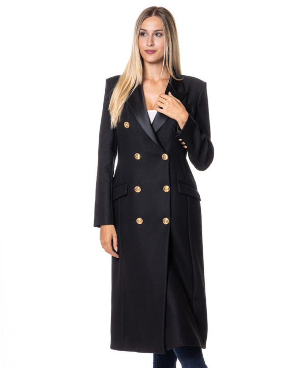 ELISABETTA FRANCHI CAPPOTTO CBCP00436E2 NER-3