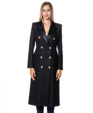 ELISABETTA FRANCHI CAPPOTTO CBCP00436E2 NER-1