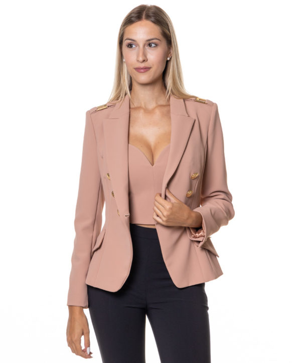 ELISABETTA FRANCHI GIACCA CBGI06136E2 NUD-3