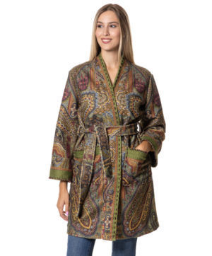 GABRIELE BELLINI KIMONO GLDCAPPBOUCLE UNI-3