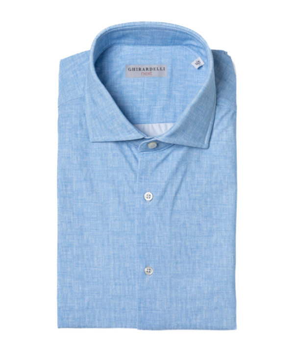 GHIRARDELLI CAMICIA GHFR16601 AZZ-1