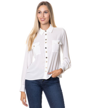 LIU JO CAMICIA LJCF3276TS353 BIA-3