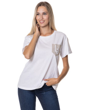 LIU JO T-SHIRT LJWF3079J5923 BIA-3