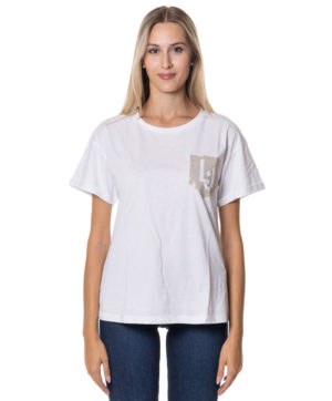 LIU JO T-SHIRT LJWF3079J5923 BIA-1