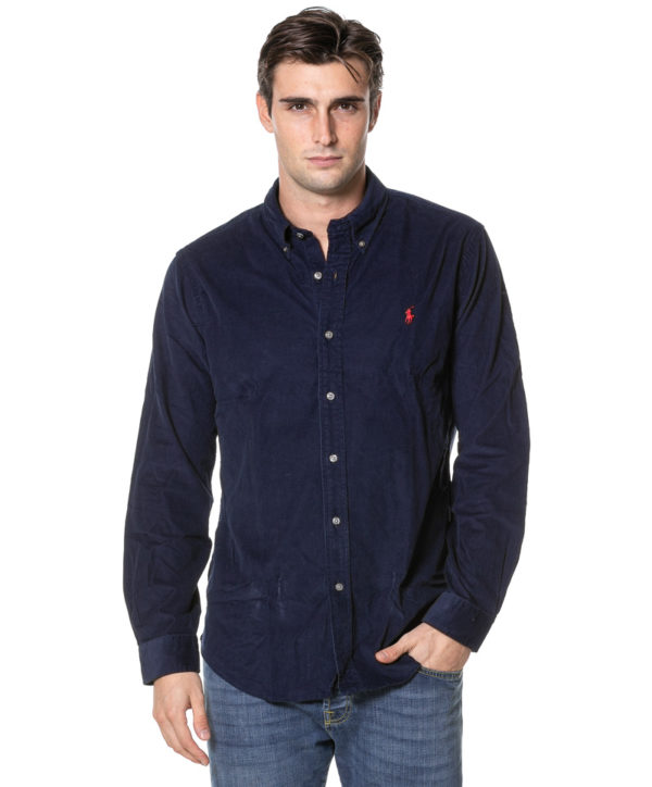 POLO RALPH LAUREN CAMICIA RL853123 BLU-3