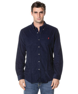 POLO RALPH LAUREN CAMICIA RL853123 BLU-1