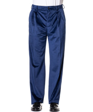 SARTORIA BRIZZI PANTALONE BR4010VEL BLU-1