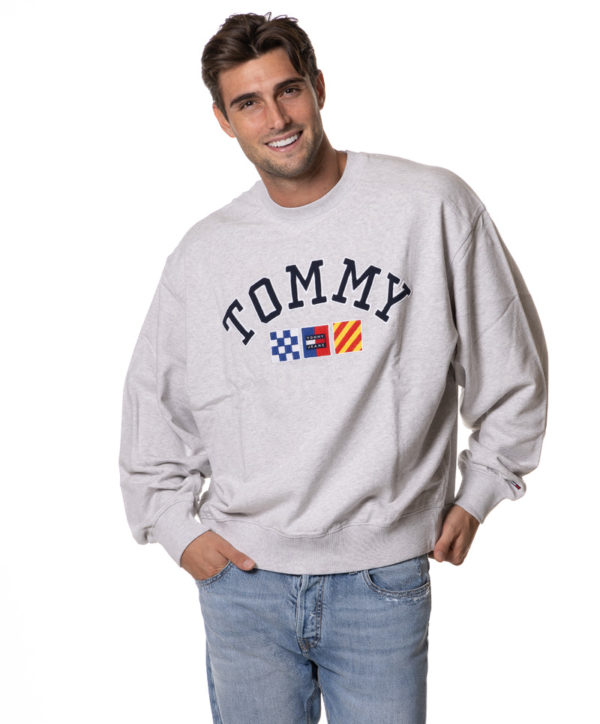 TOMMY HILFIGER FELPA TH16816 GRI-3