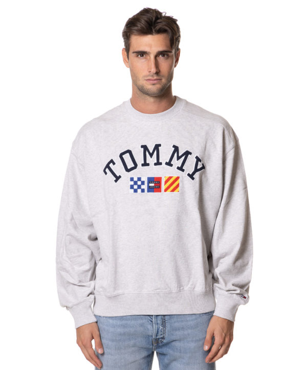 TOMMY HILFIGER FELPA TH16816 GRI-1