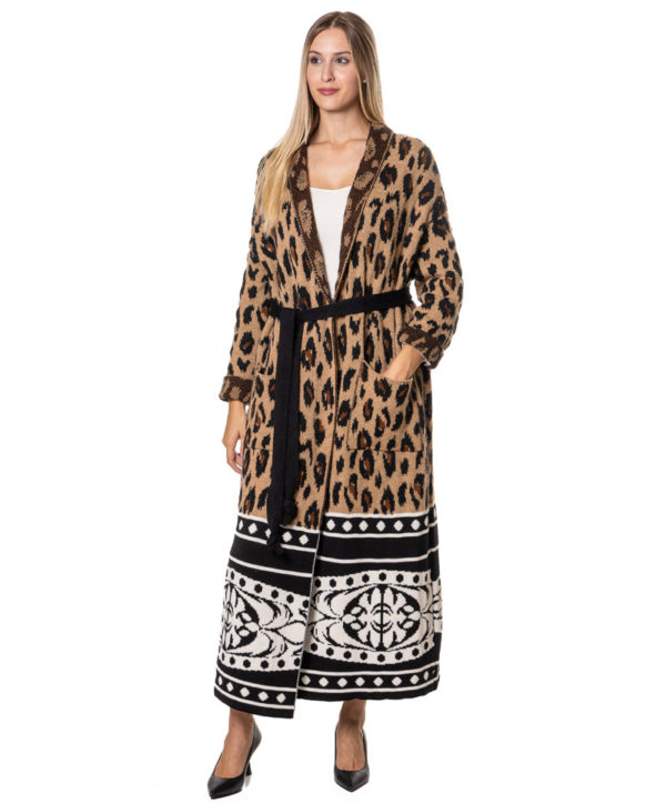 AKEP MAXI COAT AKD3096 ANI-3