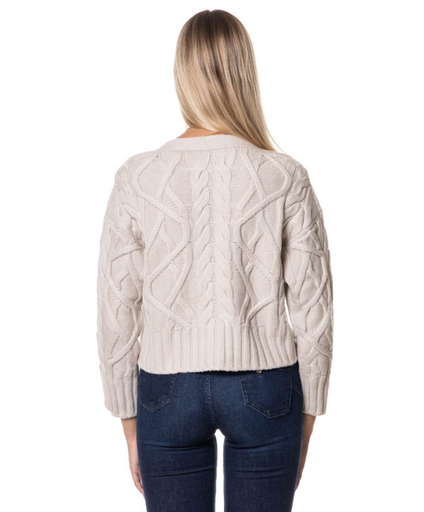 ALPHA STUDIO CARDIGAN ALD4071E GES-2