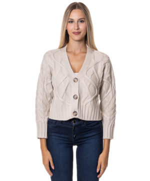 ALPHA STUDIO CARDIGAN ALD4071E GES-1