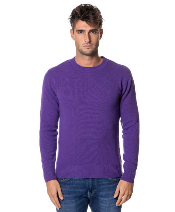 BORGO DEL FILO MAGLIA BE511480 VIO-1