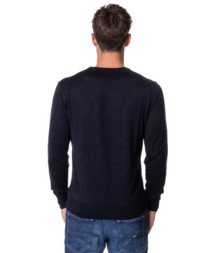 BORGO DEL FILO MAGLIA BE513536 BLU-2