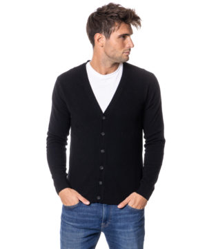 DANIELE FIESOLI CARDIGAN DFW230031 NER-3