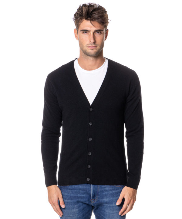 DANIELE FIESOLI CARDIGAN DFW230031 NER-1