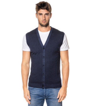 DANIELE FIESOLI GILET DFW23003 BLN-1