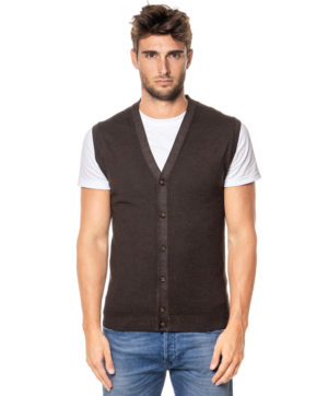 DANIELE FIESOLI GILET DFW23003 MOR-1