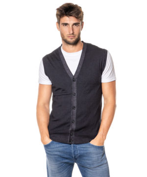 DANIELE FIESOLI GILET DFW23003 NER-3