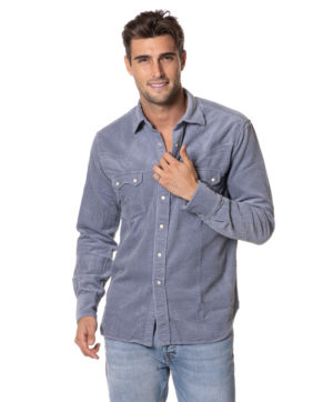 DOPPIAA CAMICIA DPAARIOSTOT7301 AZZ-3