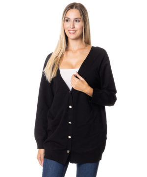 LIU JO CARDIGAN LJCF3052MS99E NER-3