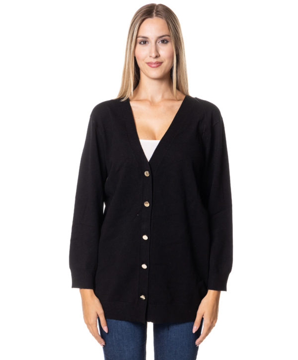 LIU JO CARDIGAN LJCF3052MS99E NER-1