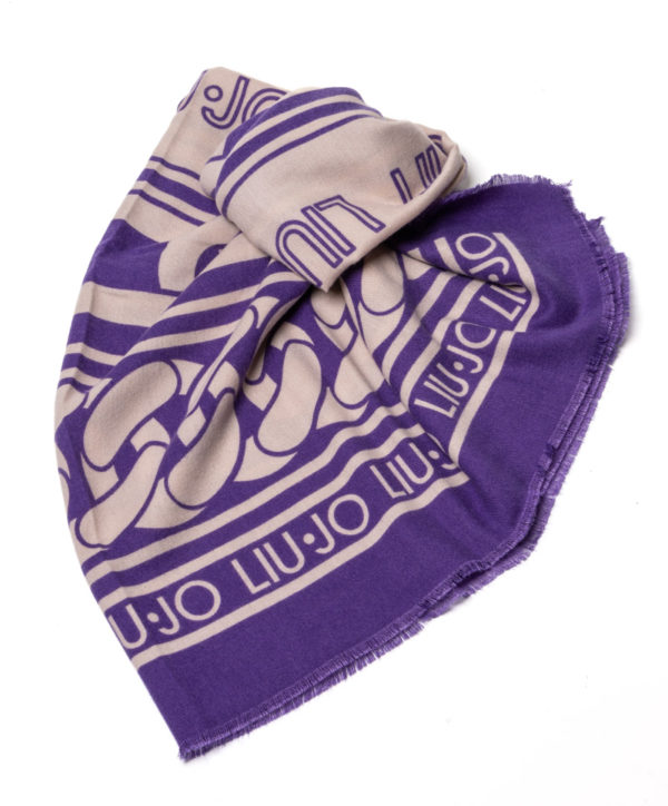 LIU JO FOULARD LJ2F3146T0300 VIO-1