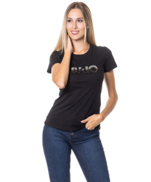 LIU JO T-SHIRT LJWF3085J6308 NER-3