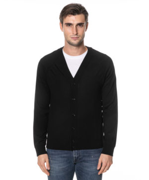 PAOLO PECORA CARDIGAN PPA020F001 NER-1