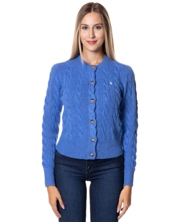 POLO RALPH LAUREN CARDIGAN RLD910443 BLU-1