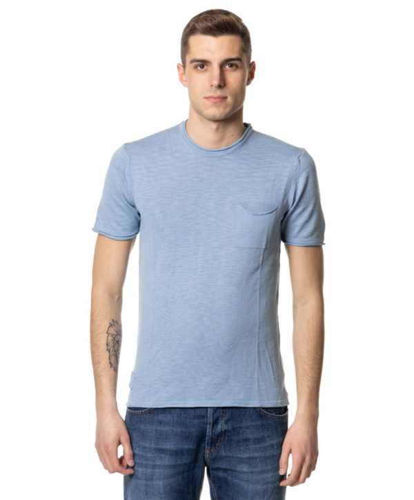 BLAUER T-SHIRT BLM01443 AZC-1