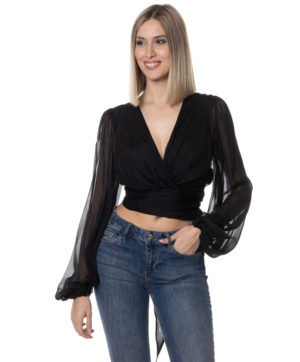 ELISABETTA FRANCHI CAMICIA CBCA03242E2 NER-3