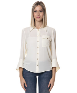 LIU JO CAMICIA LJCA4334TS055 BUR-1