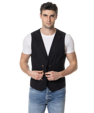 OFFICINA36 GILET OF156BRUMALE NER-3