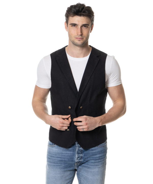 OFFICINA36 GILET OF156BRUMALE NER-3