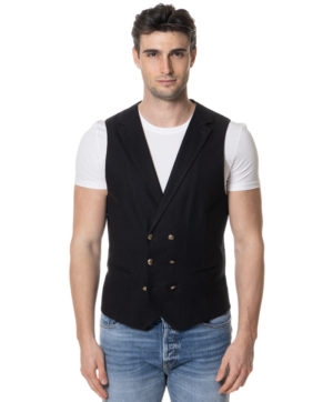 OFFICINA36 GILET OF156BRUMALE NER-1