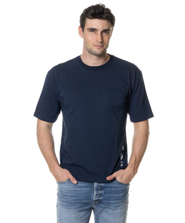 OFFICINA36 T-SHIRT OFMH474 BLU-3