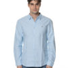 TOMMY HILFIGER CAMICIA TH15408 BLU-1